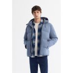 Avva B006046 Erkek İndigo Şişme Comfort Fit Mont