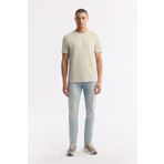 Avva Erkek Açık Mavi Pamuklu Berlin Slim Fit Jean Pantolon A51Y3525