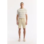 Avva Erkek Bej Klasik Bel Pamuklu Bi-Stretch Relaxed Fit Şort A51Y3727 - 30