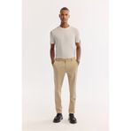 Avva Erkek Bej Klasik Bel Soft Touch Chino Slim Fit Pantolon A52Y3019