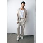 Avva Erkek Bej Klasik Bel Toka Detaylı Soft Touch Baggy Fit Pantolon A51Y3033
