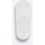 Avva Erkek Beyaz Bambu Babet Çorap B008503 - Standart