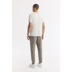 Avva Erkek Beyaz Bisiklet Yaka Bi-Stretch Soft Touch Basic Regular Fit T-Shirt B001031 - XS