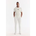 AVVA Erkek Beyaz Klasik Bel Pamuklu Elastan Relaxed Fit Pantolon A61Y3013 - 32