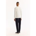 Avva Erkek Ekru Bisiklet Yaka Dokulu Triko Regular Fit Kazak A52Y5083 - 2XL