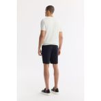 Avva Erkek Ekru Bisiklet Yaka Viskon Karışımlı Regular Fit Triko T-Shirt B005119 - 2XL