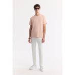Avva Erkek Ekru Pamuklu Berlin Slim Fit Jean Pantolon A51Y3551