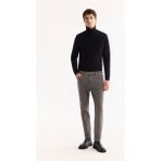 Avva Erkek Gri Klasik Bel Pamuklu Eskitme Yıkamalı Madrid Comfort Slim Fit Jean Pantolon A52Y3516 - 36