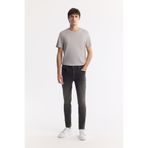 Avva Erkek Gri Rio Skinny Fit Eskitme Yıkama Jean Pantolon A42y3512