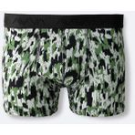 AVVA Erkek Haki Desenli Pamuklu Tekli Regular Fit Boxer A42Y9530