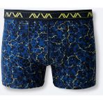 Avva Erkek İndigo Desenli Pamuklu Tekli Regular Fit Boxer A42Y9531