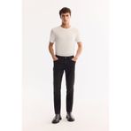 Avva Erkek Kahverengi Klasik Bel Pamuklu Eskitme Yıkamalı Berlin Slim Fit Jean Pantolon A52Y3501