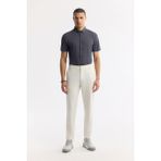 Avva Erkek Kırık Beyaz Beli Lastikli Bi-Stretch Teknik Kumaş Slim Fit Pantolon A51Y3077 - 31
