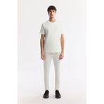 Avva Erkek Kırık Beyaz Klasik Bel Soft Touch Pamuklu Slim Fit Pantolon B003038