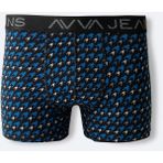 Avva Erkek Lacivert Pamuklu Desenli Tekli Regular Fit Boxer A42Y9534