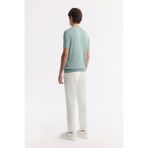 Avva Erkek Nil Yeşili Bisiklet Yaka Rayon Triko Regular Fit T-Shirt A51Y5004 - M