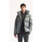 Avva Erkek Sage Kapüşonlu %100 Kaz Tüyü Su İtici Rüzgar Geçirmez -15°CDayanıklı Şişme Mont A52Y6182