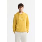 Avva Erkek Sarı Kapüşonlu Pamuklu Baskılı Elastan Regular Fit Sweatshirt A42Y1324 - 2XL - Sarı - Sarı