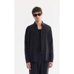 AVVA Erkek Siyah Alttan Britli Soft Touch Nefes Alan Comfort Fit Gömlek A61Y2009 - 2XL