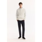 Avva Erkek Siyah Klasik Bel Pamuklu Eskitme Yıkamalı Madrid Comfort Slim Fit Jean Pantolon A52Y3518 - 34