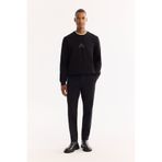 Avva Erkek Siyah Klasik Bel Soft Touch Chino Slim Fit Pantolon A52Y3019