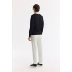 Avva Erkek Siyah Regular Fit Bisiklet Yaka Dokulu Rayon Triko Kazak A51Y5156