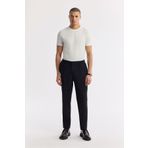 Avva Erkek Siyah Yandan Cepli Beli Lastikli Soft Touch Comfort Slim Fit Pantolon A51Y3217