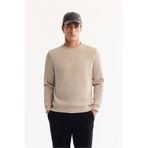 Avva Erkek Taş Bisiklet Yaka Pamuklu Şardonlu Baskılı Regular Fit Sweatshirt B001033