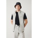 AVVA Erkek Taş Dik Yaka Kapüşonlu Fermuarlı Su itici Bi-Stretch Comfort Fit YelekA41Y6535 - XL