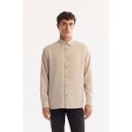 Avva Erkek Taş Düğmeli Yaka Soft Touch Comfort Fit Gömlek A52Y2064 - XL