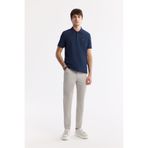 Avva Erkek Taş Klasik Bel Soft Touch Pamuklu Slim Fit Pantolon B003038