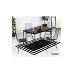 Avvio 80X120 Home Mira 4 Kişilik Kafes Sandalyeli Masa Sandalye Takımı