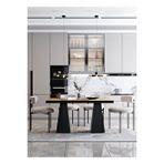 Avvio Pietro Lake Mdf Ayak Teddy Sandalye 80x120 Yemek Masası Mutfak Masası 4 Kişilik Masa Sandalye Takım AKÇA