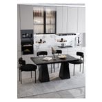 Avvio Venera Lake Mdf Ayak Teddy Sandalye 80X120 Yemek Masası Mutfak Masası 4 Kişilik Masa Sandalye Takım