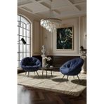 AVYNA Astorıa™ Prestige 2'li Premium Tekli Koltuk Berjer Set – Modern Luxury Lounge Koleksiyonu - Lacivert