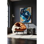 AVYNA Elite Milano Modern Tekli Berjer – Ergonomik Dinlenme Ve Okuma Koltuğu | Lüks Tay Tüyü Döşeme Turuncu