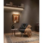 AVYNA Elvora™ Modern Tekli Berjer Koltuk | Ergonomik Tv Koltuğu, Okuma Sandalyesi ve Lounge Koltuk - Füme