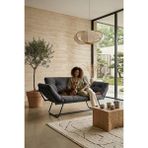 AVYNA Elvoran™ Infinity Comfort Ikili Kanepe | Elite Mekanizmalı Yataklı Koltuk - Füme