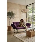 AVYNA Elvoran™ Infinity Comfort Ikili Kanepe | Elite Mekanizmalı Yataklı Koltuk - Mor