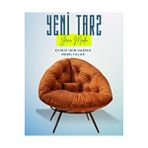 AVYNA Ergonomik Modern Berjer Tekli Koltuk | Geniş Ve Rahat Oturma Alanı | Okuma ve Dinlenme Koltuğu Turuncu