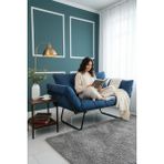 AVYNA Italy Style Premium Katlanır Yataklı Ikili Kanepe – Modern Mekanizmalı Çekyat Berjer Koltuk - Lacivert