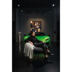 AVYNA Los Angeles Modern Berjer | Tay Tüyü Kumaşlı Ergonomik Tekli Koltuk | Kitap Okuma & Rahat Dinlenme Koltuğu - Füme