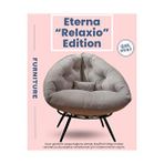 AVYNA Lunare Maison Collection | Modern ve Zarif Tekli Koltuk Berjer | Rahat Dinlenme Koltuğu Gri