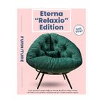 AVYNA Lunare Maison Collection | Modern ve Zarif Tekli Koltuk Berjer | Rahat Dinlenme Koltuğu Yeşil