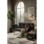 AVYNA Montevra™ Dualrest Kanepe | Açılır Yataklı Modern Çekyat Koltuk | Milano Tasarım - Füme