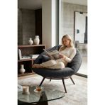 AVYNA Orvella Elite™ Tekli Koltuk, Tv & Dinlenme Koltuğu, Premium Berjer, Ithal Kumaş ve Uzun Ömürlü Kumaş - Füme
