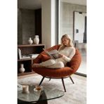AVYNA Orvella Elite™ Tekli Koltuk, Tv & Dinlenme Koltuğu, Premium Berjer, Ithal Kumaş ve Uzun Ömürlü Kumaş - Turuncu