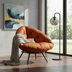 AVYNA Prestige Milano Dream Tekli Berjer | Modern & Lüks Konfor | 92X78X92 cm - Turuncu