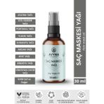 AVYNA Saç Maskesi Yağı 30 ml Cam Şişede %100 Saf ve Doğal (HAİR MASK OİL)