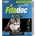 Avz Köpek Dış Parazit Fitodoc Repellent 20 kg Üzeri Köpekler Için - Beyaz